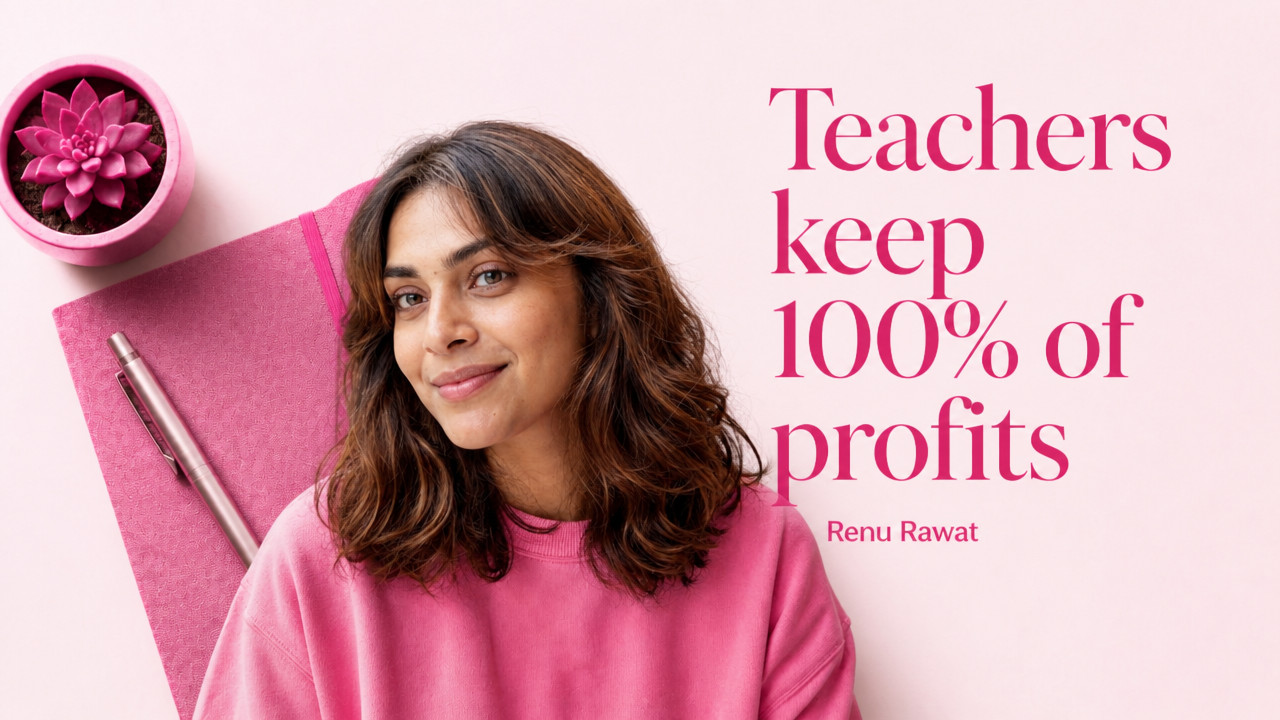 How Can a Teacher Create and Sell Courses Online Without Paying Commission