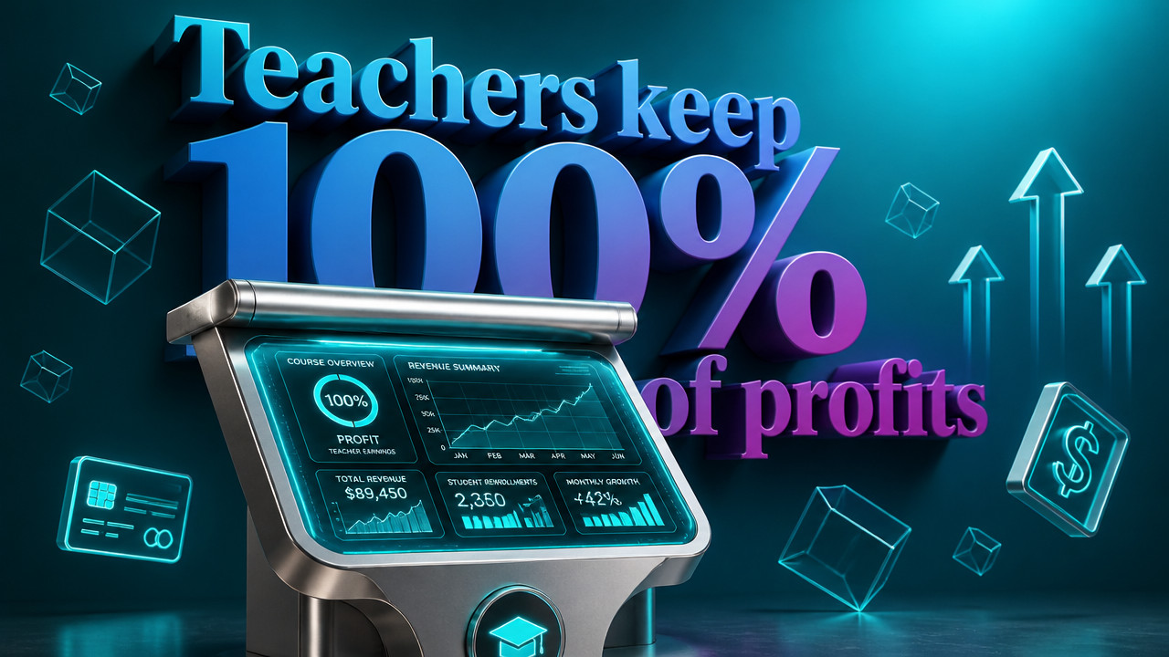 How Can Teachers Sell Online Courses Without Paying Commission